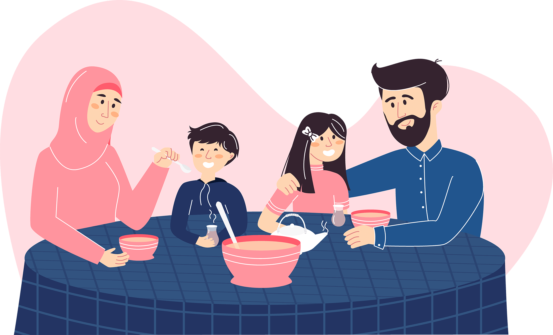 Raise Child Illustration